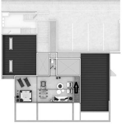 4, nivel azotea (roof) casa B